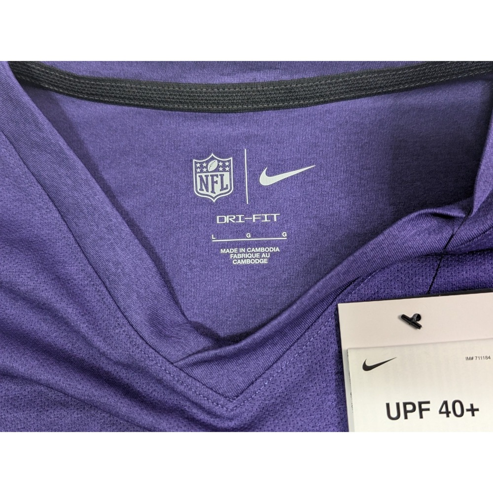 Baltimore Ravens Nike NFL On Field Dri-Fit Long Sleeve Shirt Men's L, NWT - Picture 11 of 12
